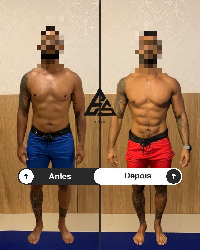 Antes e depois