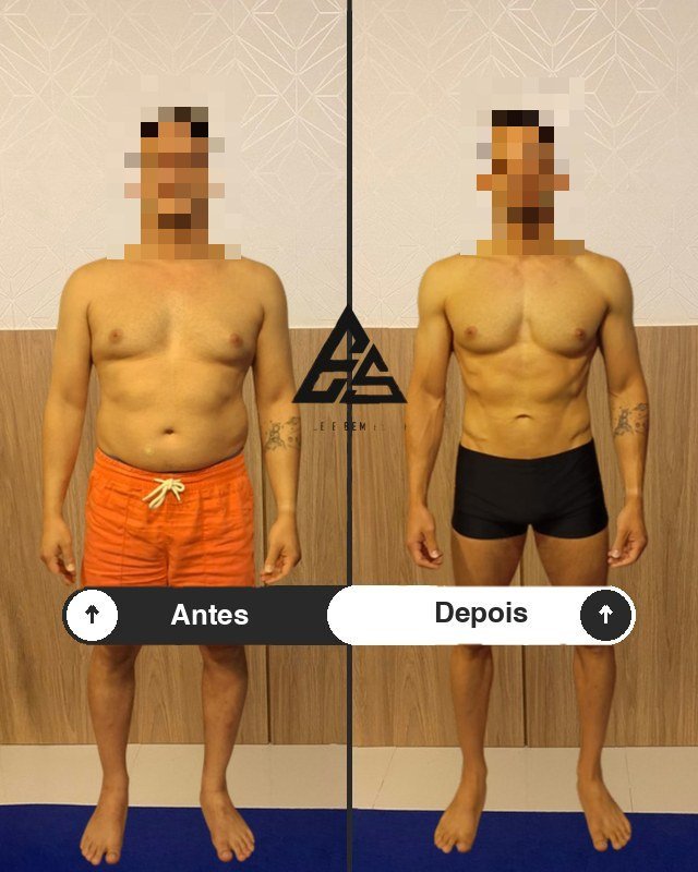 Antes e depois