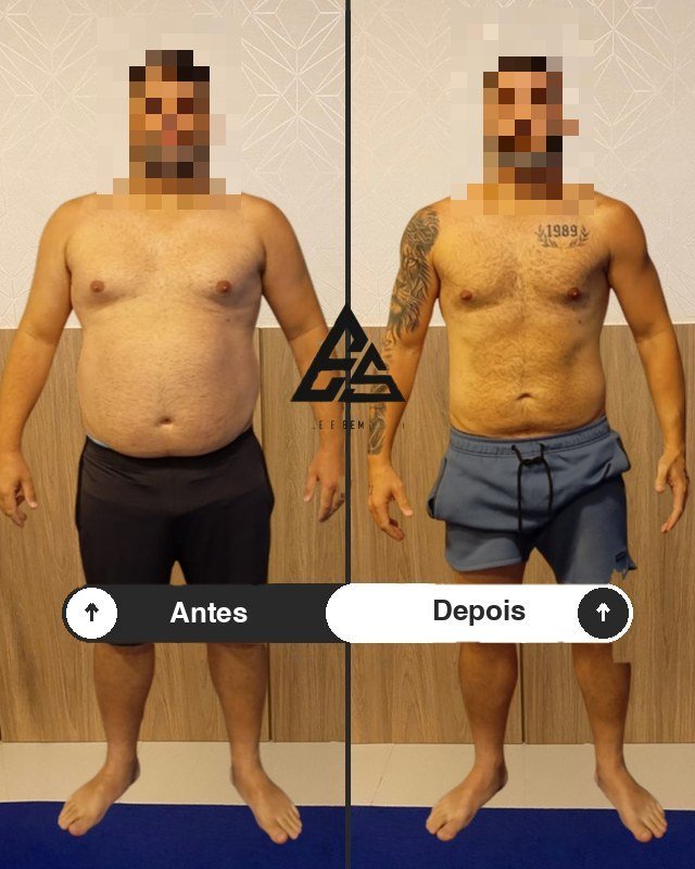 Antes e depois